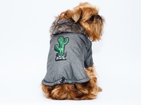 Aramis suņu apģērbs ziemas jaciņa ar aplikāciju-kaktussu