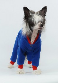 Suņu plīša kombinezons